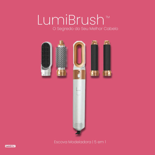 LumiBrush - Escova Modeladora 5 em 1
