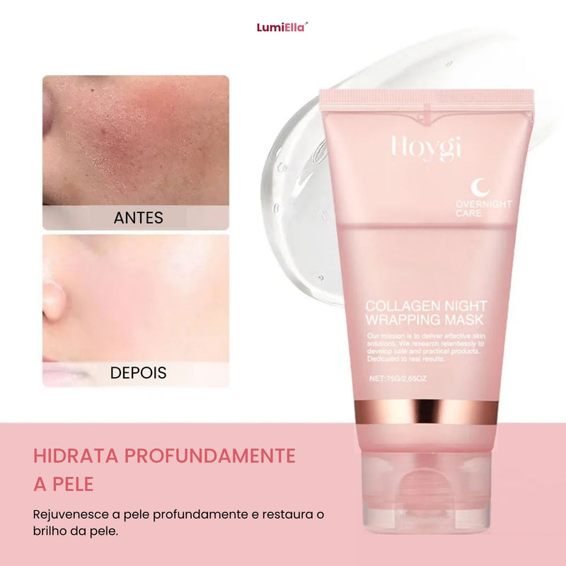 CollagenGlow™ – Máscara Facial de Colágeno + Brinde