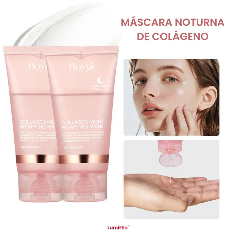 CollagenGlow™ – Máscara Facial de Colágeno + Brinde