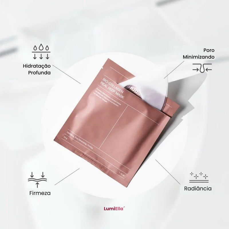 GlowDerm™ – Máscara de Colágeno Para Hidratar, Firmar e Rejuvenescer Sua Pele!